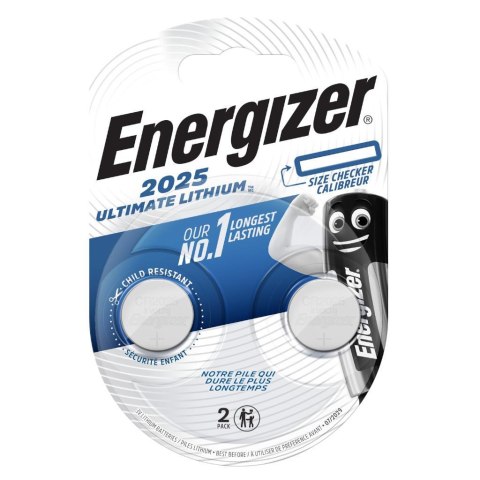 Energizer Bateria litowa mini Energizer Ultimate Lithium CR2025 x2