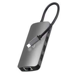 MEDIA-TECH Hub USB-C Media-Tech MT5044 8w1