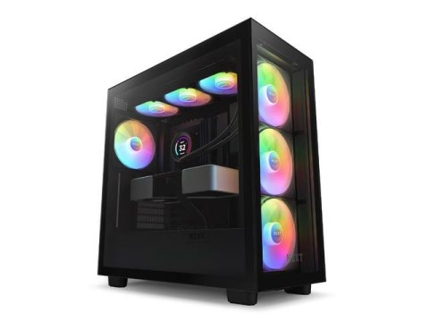 NZXT Obudowa NZXT H7 Elite RGB Midi Tower czarna z oknem