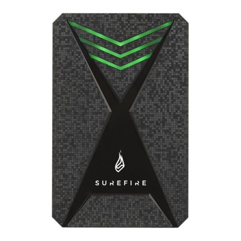 SUREFIRE Dysk zewnętrzny SureFire Gaming Bunker 2.5" 2TB USB 3.2 Gen 1 Black