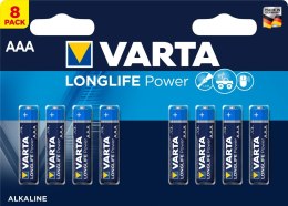 Varta Baterie Baterie VARTA LONGLIFE POWER AAA 1.5V 8 szt