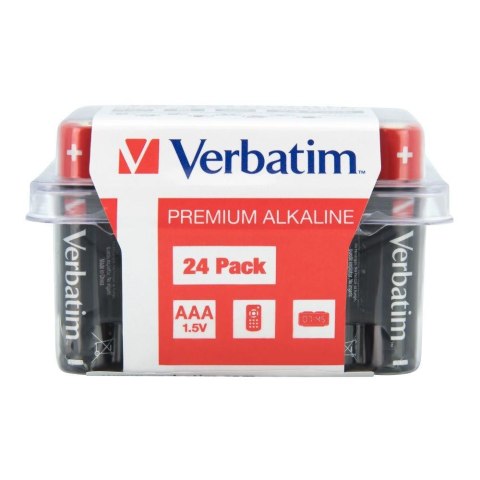 Verbatim Bateria Verbatim LR03 AAA (24 szt box)