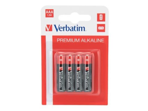 Verbatim Bateria Verbatim LR3 AAA (4 szt blister)