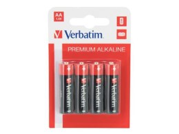 Verbatim Bateria Verbatim LR6 AA (4 szt blister)