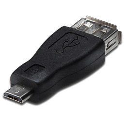 AKYGA Adapter Akyga AK-AD-08 USB 2.0 A(F) - microUSB B(M)