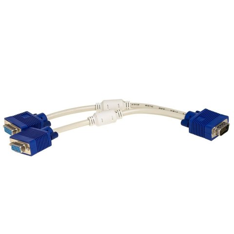 AKYGA Kabel adapter Akyga AK-AD-20 VGA M - 2x VGA F 0,25m