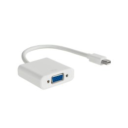 AKYGA Kabel adapter Akyga AK-AD-39 VGA F - mini DisplayPort M 0,15m biały