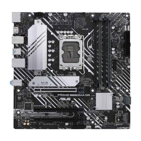 ASUS Płyta Asus PRIME B660M-A D4-CSM /B660/DDR4/SATA3/M.2/USB3.0/PCIe4.0/s.1700/mATX