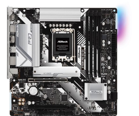 Asrock Płyta ASRock B760M PRO RS/D4 /B760/DDR4/SATA3/M.2/USB3.1/PCIe5.0/s.1700/mATX