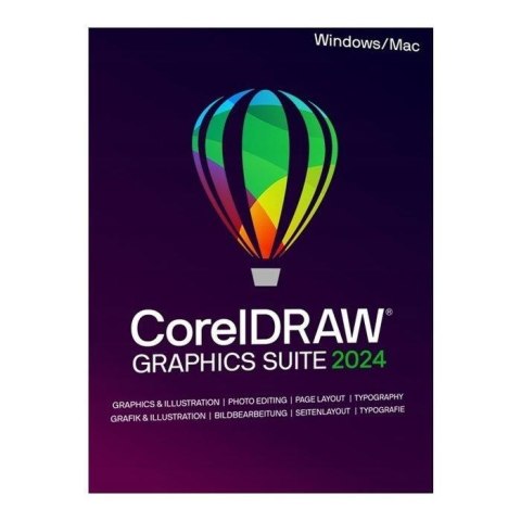 Corel Program Corel DRAW Graphics Suite 2024 BOX WIN/MAC