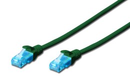 Digitus Patchcord DIGITUS UTP kat. 5e 7m PVC zielony