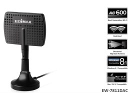 EDIMAX TECHNOLOGY Karta sieciowa Edimax EW-7811DAC USB WiFi AC600 kierunkowa