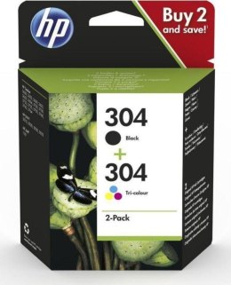 HP Zestaw Tuszy HP 304 CMYK (3JB05AE)