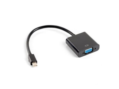 LANBERG Kabel adapter Lanberg AD-0006-BK mini Displayport (M) -> VGA (F) czarny