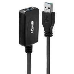 LINDY Kabel USB 3.0 LINDY Active Extension 5m czarny