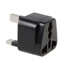 Maclean Adapter zasilania Maclean MCE154 EU na wtyk UK czarny