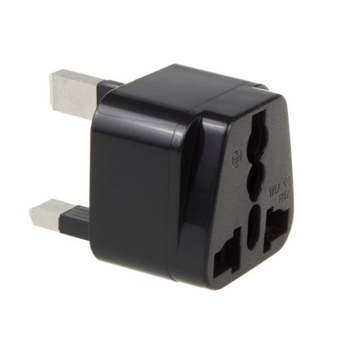 Maclean Adapter zasilania Maclean MCE154 EU na wtyk UK czarny