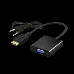 SAVIO Kabel adapter Savio CL-23/B HDMI - VGA