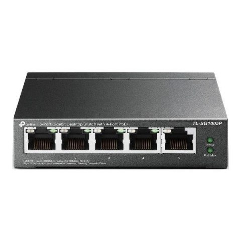 TP-LINK Switch niezarządzalny TP-Link TL-SG1005P V5 5x100/1000 4xPoE