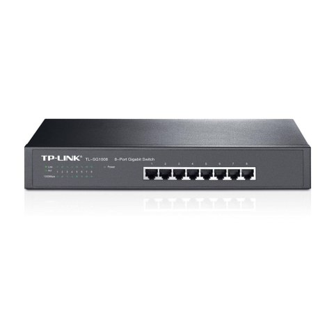 TP-LINK Switch niezarządzalny TP-Link TL-SG1008 8x100/1000 Rack