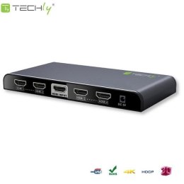 Techly Rozdzielacz / Splitter Techly AV HDMI 2.0 1/4 Ultra HD 4Kx2K 3D