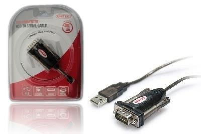 UNITEK Adapter Unitek Y-105A USB - 1x RS-232 + Adapter DB9F/DB25M