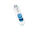 Adata Pendrive DashDrive Classic C008 16GB USB2.0 biało-niebieski