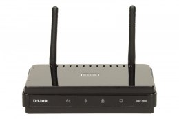 D-Link DAP-1360 punkt dostępu WiFi N300 (2.4GHz) 1xLAN 2xRP-SMA (odkręcane) MIMO WDS