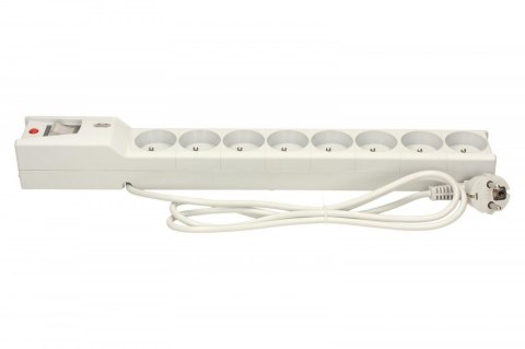 Lestar Listwa przeciwprzepięciowa LX 810, 1L, 1,5m, szara