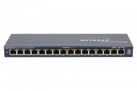 Netgear Switch Unmanaged Plus 16xGE - GS116GE