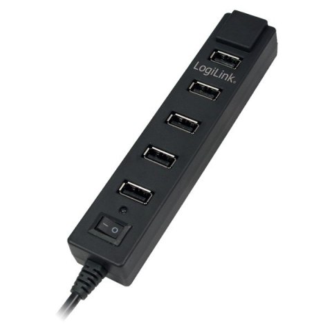 LogiLink 7-Portowy HUB USB2.0 z wlacznikiem ON/OFF