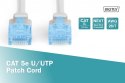 Digitus Patch cord U/UTP kat.5e PVC 1m szary