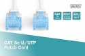 Digitus Patch cord U/UTP kat.5e PVC 5m Biały