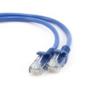 Gembird Patch cord kat.5e osłonka zalewana 0.25m niebieski
