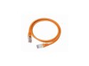 Gembird Patch cord kat.5e osłonka zalewana 0.25m pomarańczowy
