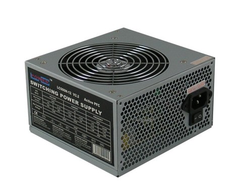 LC-POWER ZASILACZ 500W LC500H-12 V 2.2 aPFC 120mm 4 x SATA 2x PATA 1x PCIe ACTIVE PFC