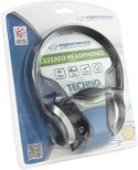 Esperanza SŁUCHAWKI AUDIO STEREO TECHNO EH145K CZARNE