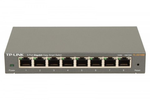 TP-LINK Przełącznik SMART TL-SG108E 8x1GbE