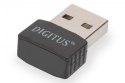 Digitus Mini karta sieciowa bezprzewodowa WiFi AC600 USB 2.0