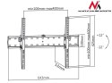 Maclean Uchwyt do TV 37-85 cali MC-668 40kg