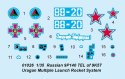 Trumpeter Model plastikowy Russian 9p140 TEL of 9K57 Uragan Multiple Launch Rocket System