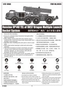 Trumpeter Model plastikowy Russian 9p140 TEL of 9K57 Uragan Multiple Launch Rocket System