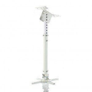 ART Uchwyt podwieszany 45-76cm do projektora P-107W 15KG Biały