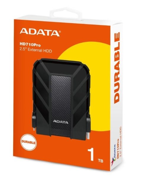 Adata DashDrive Durable HD710 1TB 2.5'' USB3.1 Czarny