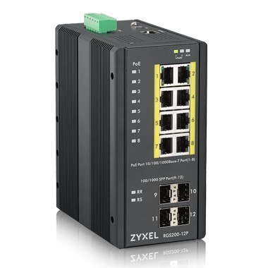 Zyxel Switch Managed PoE 12port RGS200-12P