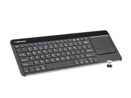 Natec Klawiatura Turbot Slim 2.4GHz Touchpad, X-Scissors