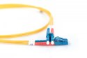 Digitus Patchcord FO SM 09/125 OS2 LC-LC duplex 1m Żółty