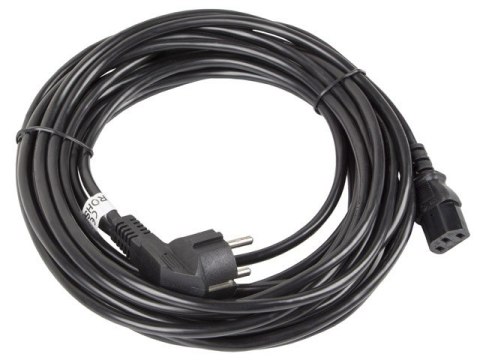 Lanberg Kabel zasilający CEE 7/7 - IEC 320 C13 VDE 10M czarny