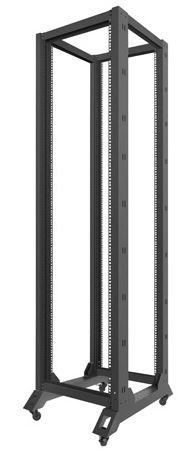 Lanberg Stojak Open Rack 42U 600x800mm czarny