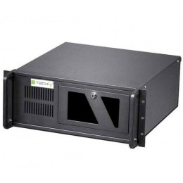 Techly Obudowa PC ATX Rack 19 cali 4U, czarna